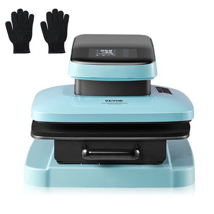 VEVOR Auto Heat Press Machine, 15 x 15 in Smart T Shirt Press Machine with Auto