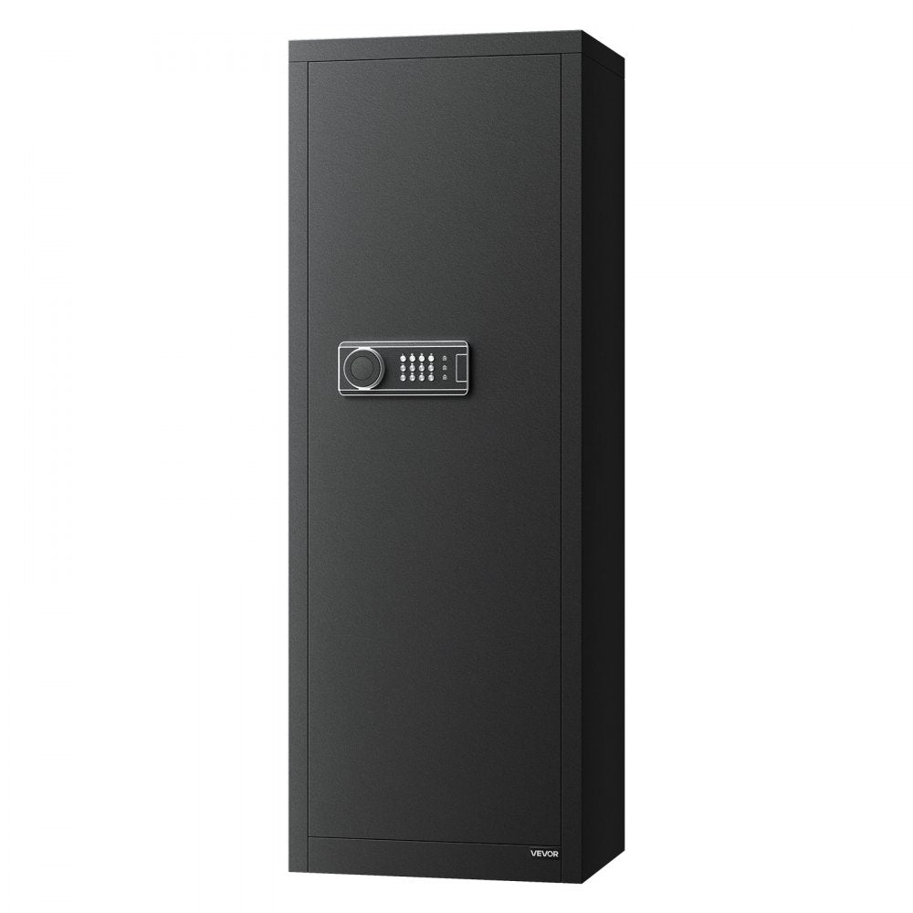6-8 Gun Safe Long Gun Cabinet for Rifles & Pistols with Key and Password