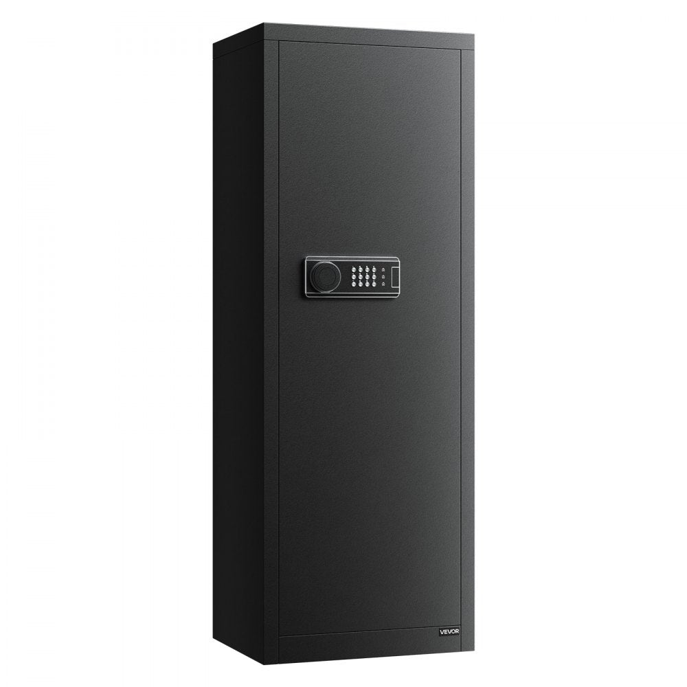 6-8 Gun Safe Long Gun Cabinet for Rifles & Pistols with Key and Password
