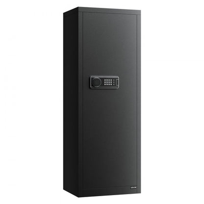 6-8 Gun Safe Long Gun Cabinet for Rifles & Pistols with Key and Password