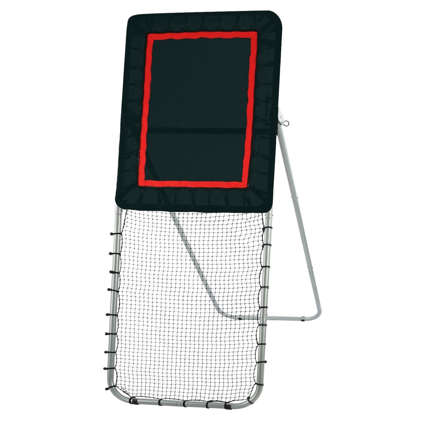 Folding Lacrosse Rebounder & Multi-Sport Training Net, 0.91x2.44 m, Adjustable