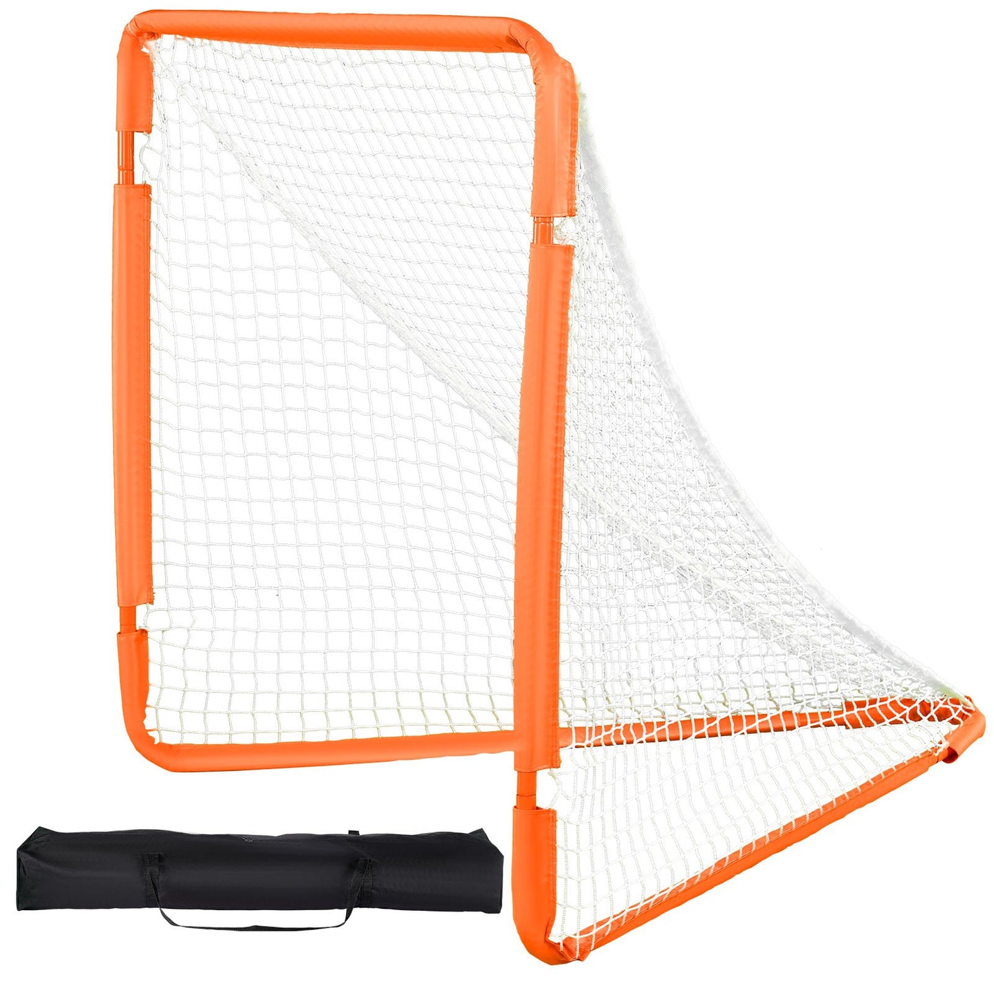 VEVOR Lacrosse Goal, 1.2 mx 1.2 m Small Kids Lacrosse Net, Folding Portable Lacrosse
