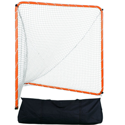 Portable 6x6m Lacrosse Goal with Steel Frame & Carry Bag for Training