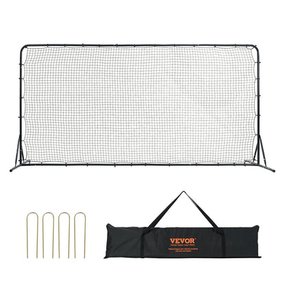 12x6M Iron Soccer Rebounder Net for Training, Practice, and Solo Play