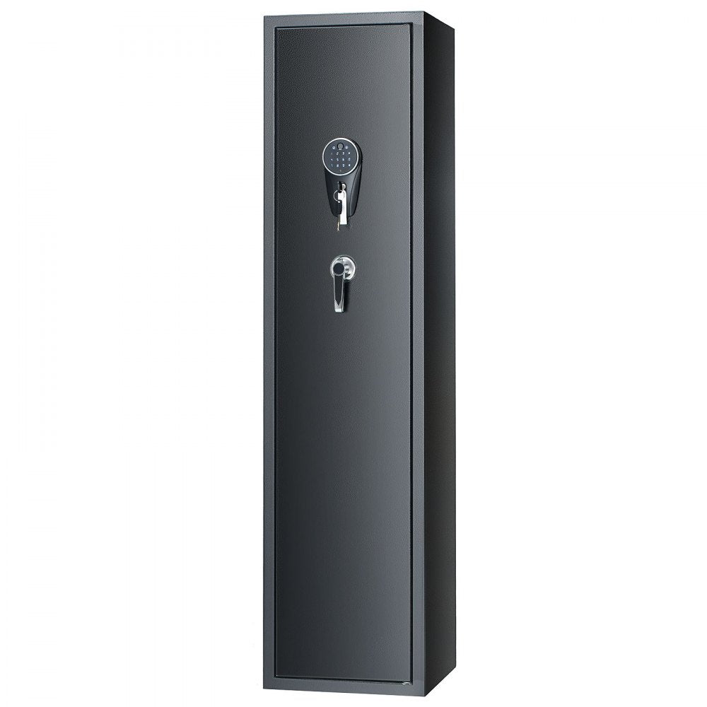 Gun Safe Rifle Safe with Fingerprint & Digital Keypad Lock for 6 Rifles