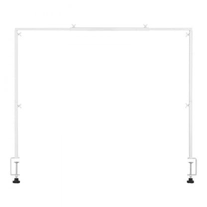 VEVOR Over The Table Rod Stand with Clamps 28-98 in Length Adjustable for Party