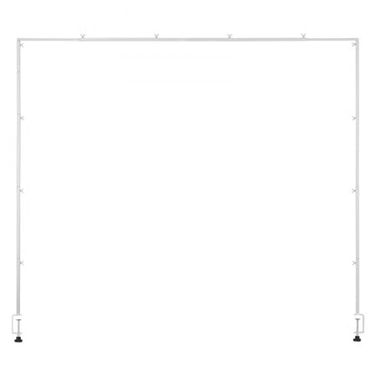 VEVOR Over The Table Rod Stand with Clamps 28-98 in Length Adjustable for Party