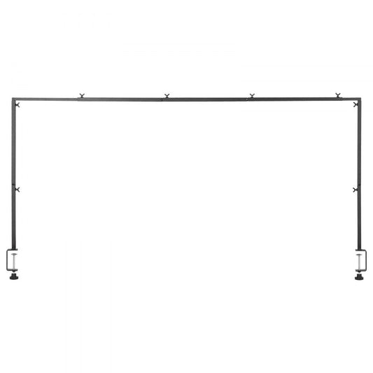 VEVOR Over The Table Rod Stand Arch Frame 28-98 in Length Adjustable Clamp Decor