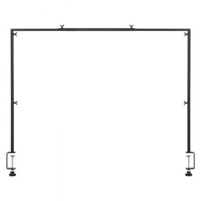 VEVOR Over The Table Rod Stand Arch Frame 28-98 in Length Adjustable Clamp Decor