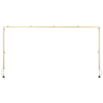 VEVOR Over The Table Rod Stand with Clamp Party Arch Frame 28-98 in L Adjustable