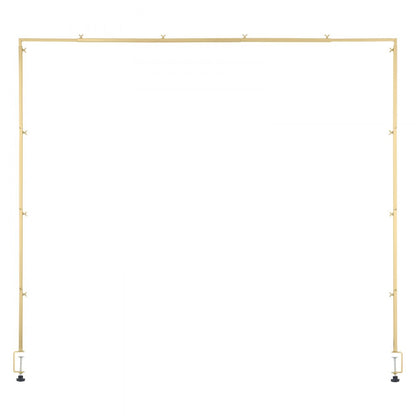 VEVOR Over The Table Rod Stand with Clamp Party Arch Frame 28-98 in L Adjustable