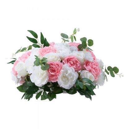 Flower Balls for Wedding Centerpieces Flower Bouquet Pink + White 10PCS