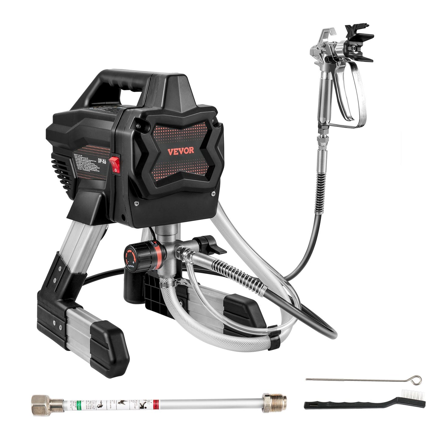 VEVOR Stand Airless Paint Sprayer Electric Paint Sprayer Machine 7/8HP 220V