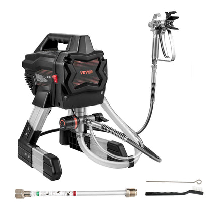 Electric Stand Airless Paint Sprayer, 7/8HP, 220V, 7.5m Hose, 7.3kg