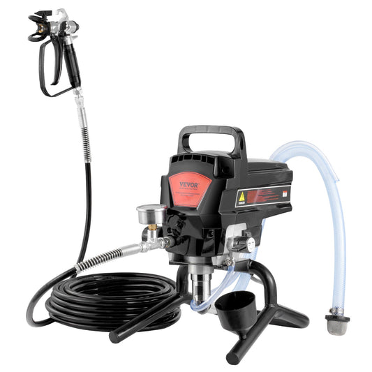 VEVOR Stand Airless Paint Sprayer, 950W 3000PSI High Efficiency Electric Airless