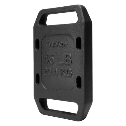 Cast Iron Ruck Weights,  45LB Single Ruck Plate, Weighted Weights for Rucking, Solid Ruck Plate Weight for Rucking, Swings, Squat, Strength Training, Weightlifting, Fitness Workout