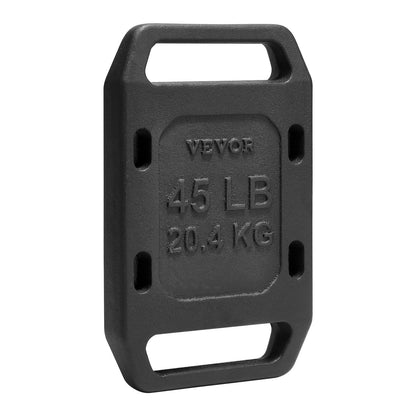 Cast Iron Ruck Weights,  45LB Single Ruck Plate, Weighted Weights for Rucking, Solid Ruck Plate Weight for Rucking, Swings, Squat, Strength Training, Weightlifting, Fitness Workout