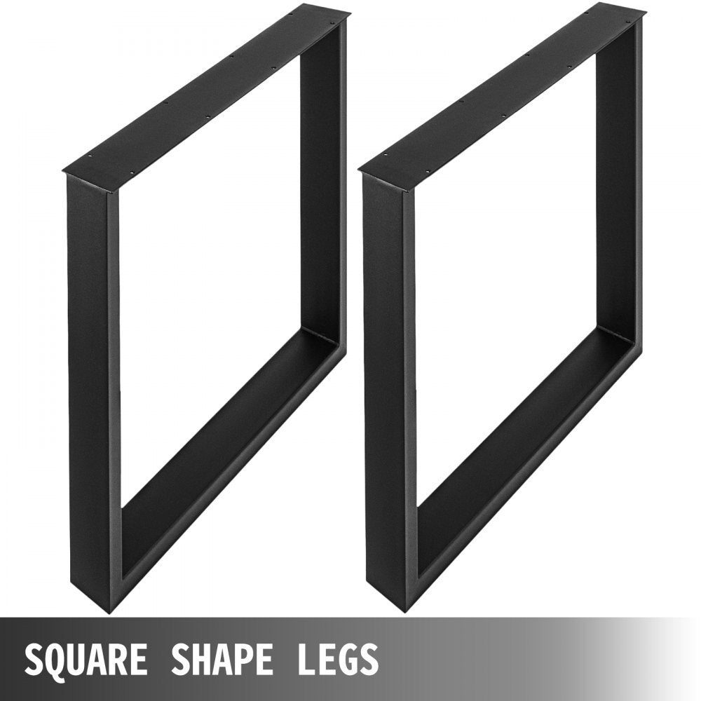 Black Table Legs Frame Metal Dining Table Desk 700X720MM