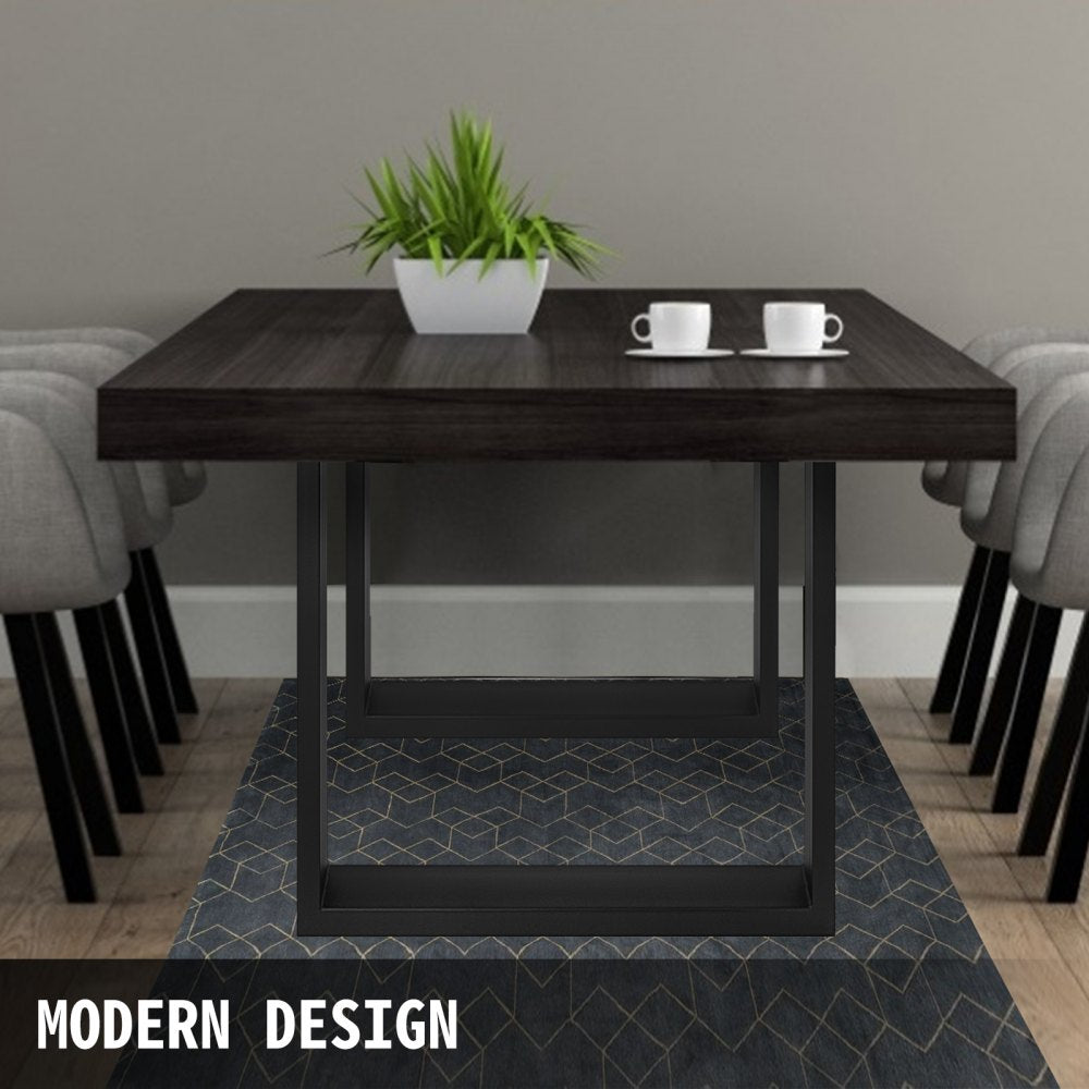 Black Table Legs Frame Metal Dining Table Desk 700X720MM