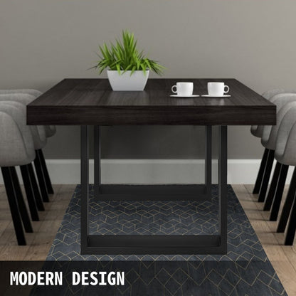 Black Table Legs Frame Metal Dining Table Desk 700X720MM