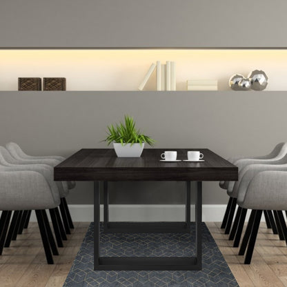 Black Table Legs Frame Metal Dining Table Desk 700X720MM