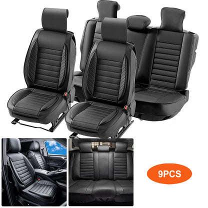 VEVOR Seat Covers, Universal Car Seat Covers Full Set Seats, Front and Rear Seat,