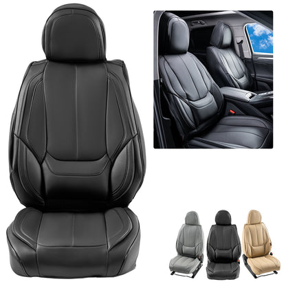 VEVOR Seat Covers, Universal Car Seat Covers Front Seats, 6pcs Faux Leather Seat