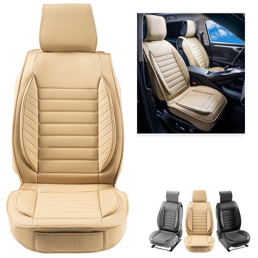 VEVOR Seat Covers, Universal Car Seat Covers Front Seats, 2pcs Faux Leather Seat