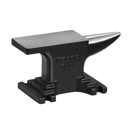 Compact Cast Steel Anvil, 4kg, Single Horn for Blacksmithing and Metalwork