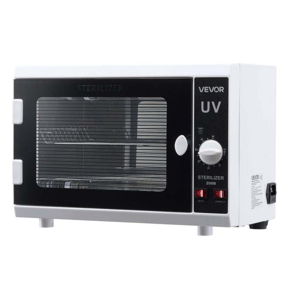 VEVOR Nail Tool Cleaning Machine 12L Large Capacity Knob Control Tool Cleaner