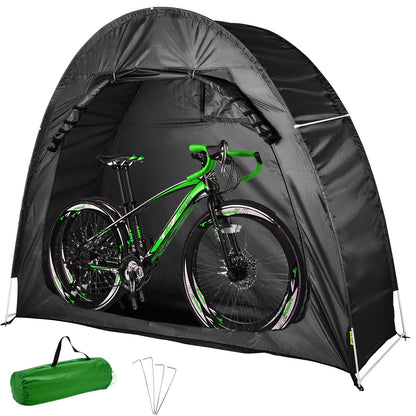 Waterproof Bike Storage Tent with Carry Bag, 3.5 kg, Black, 2x0.75x1.7 m