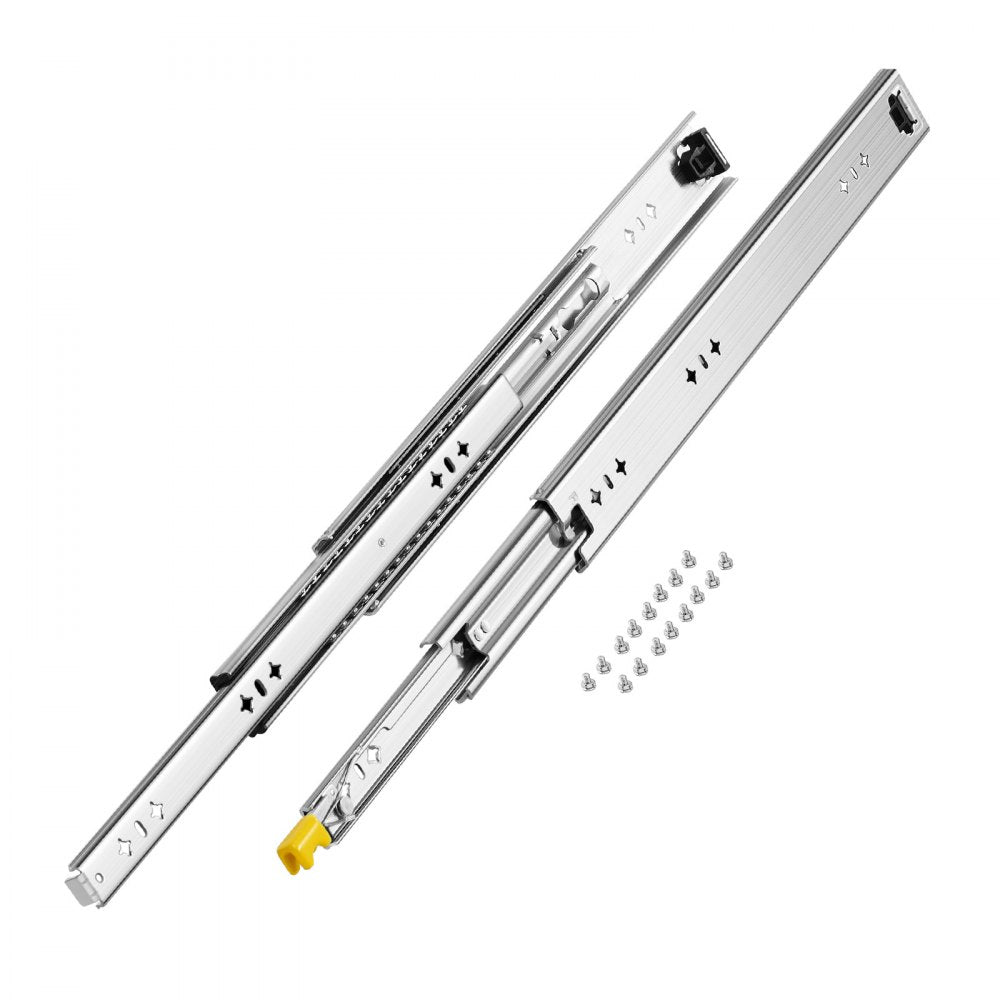 VEVOR 1 Pair 16-60 in Soft-Close Drawer Slides Ball Bearing Full Extension