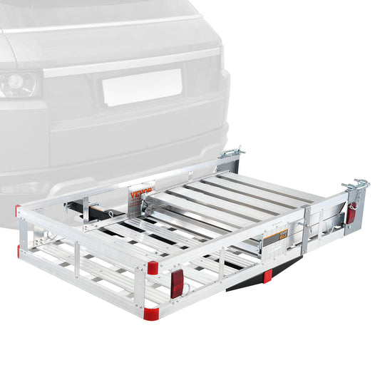 VEVOR Hitch Mount Wheelchair Carrier 47.2" x 27.6", 500LBS Mobility Scooter Carrier