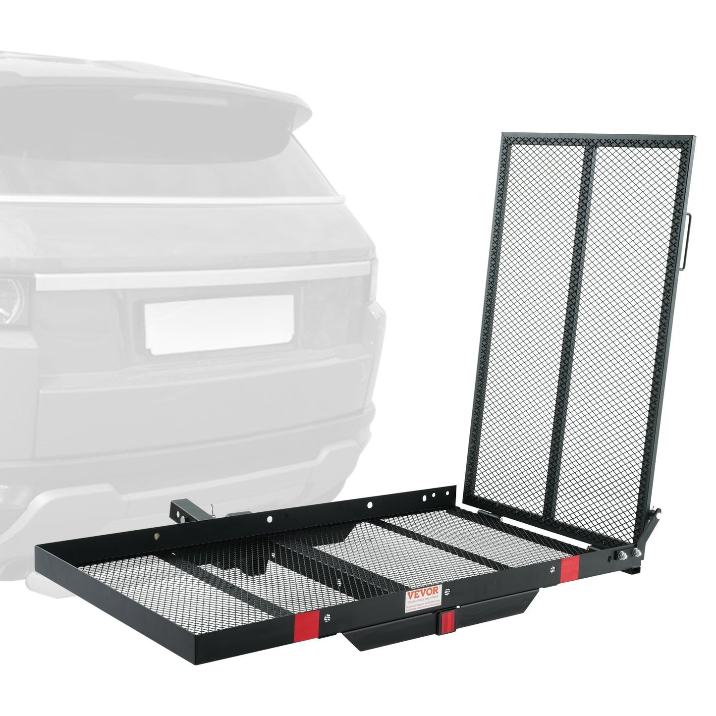 VEVOR Hitch Mount Wheelchair Carrier 45.3" x 25.6", 500LBS Mobility Scooter Carrier