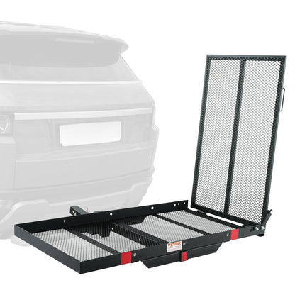 VEVOR Hitch Mount Wheelchair Carrier 45.3" x 25.6", 500LBS Mobility Scooter Carrier