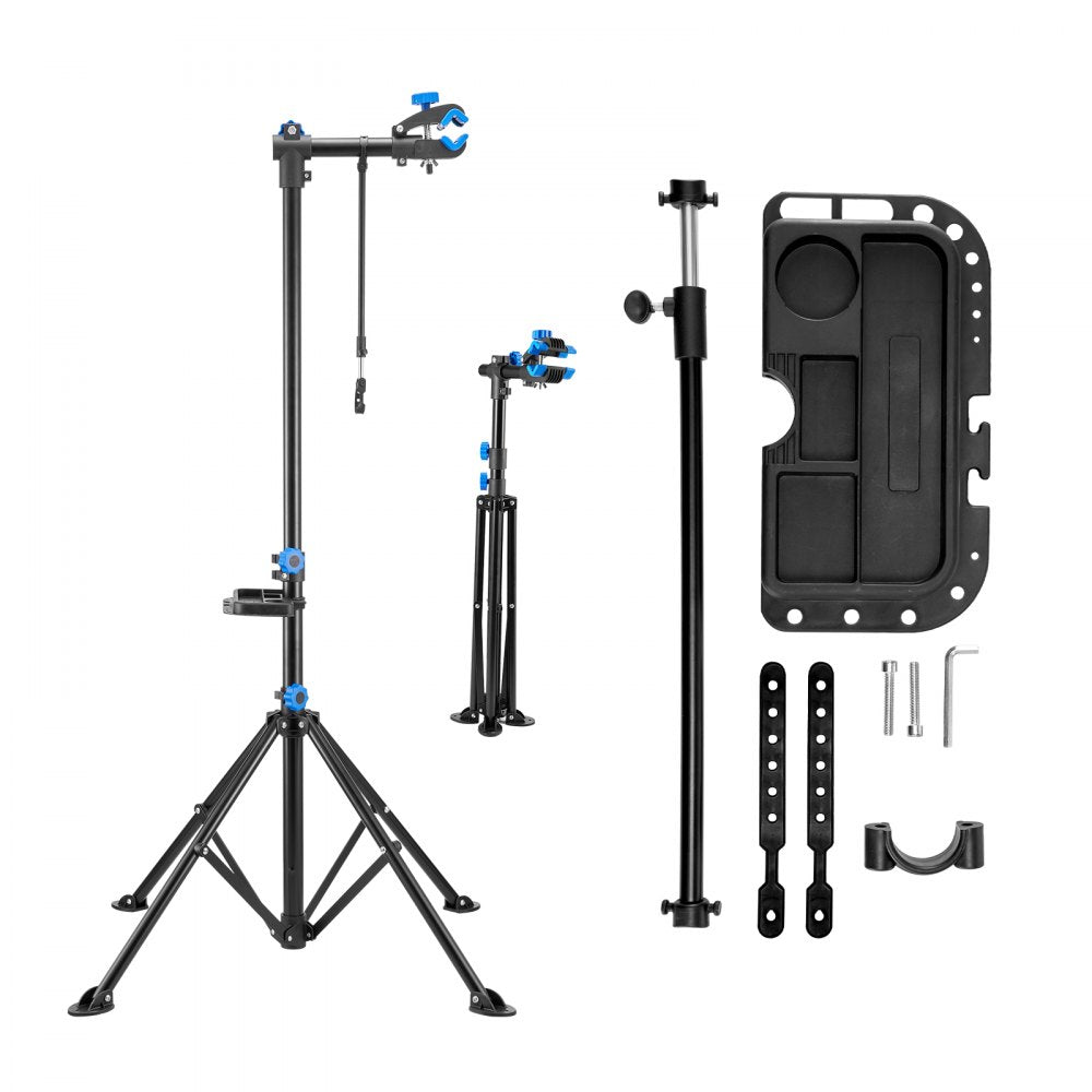 VEVOR Bike Repair Stand 29.9 kg Adjustable Bicycle Maintenance Rack with Tray