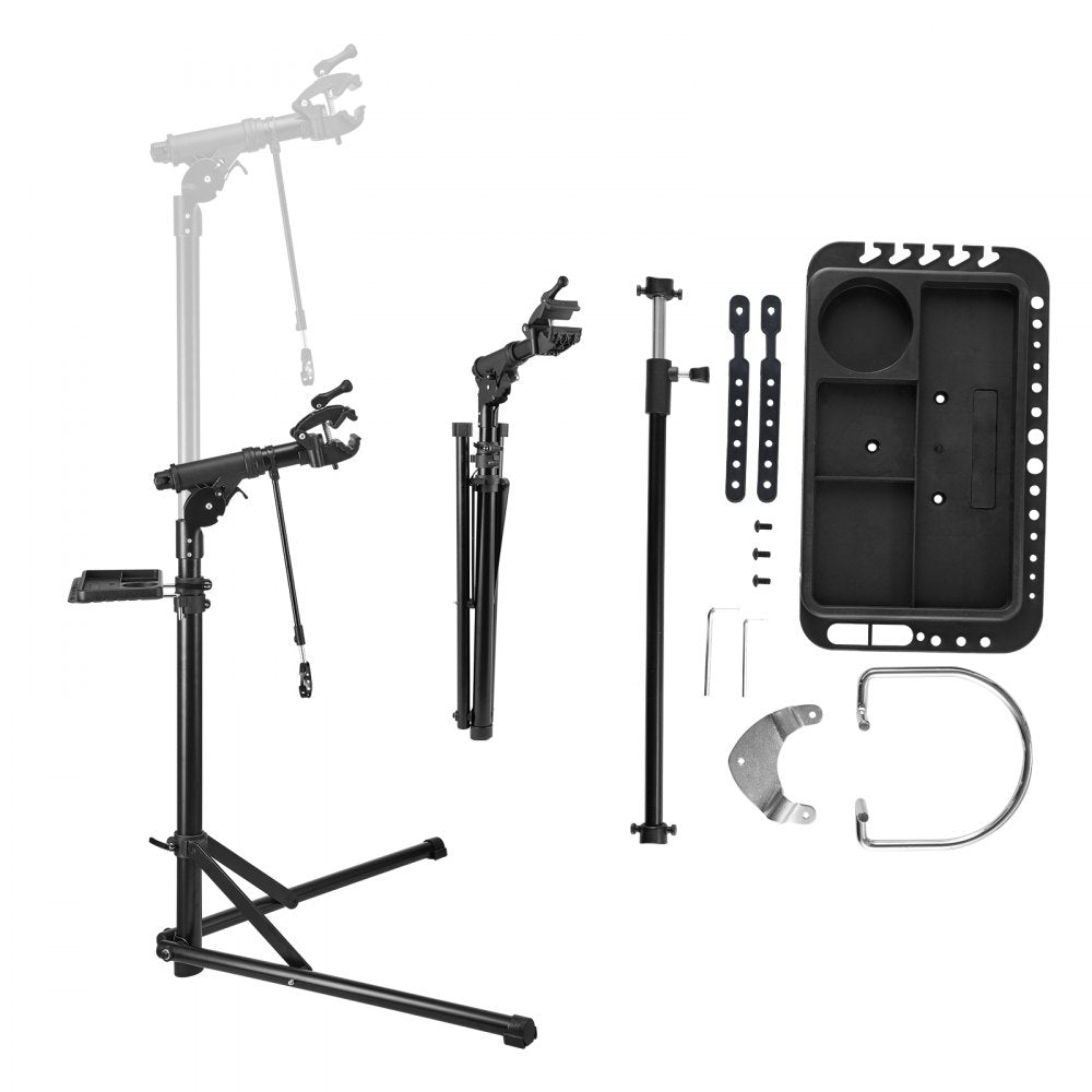 Bike Repair Stand 38.56 kg Adjustable Bicycle Maintenance Rack with Tray