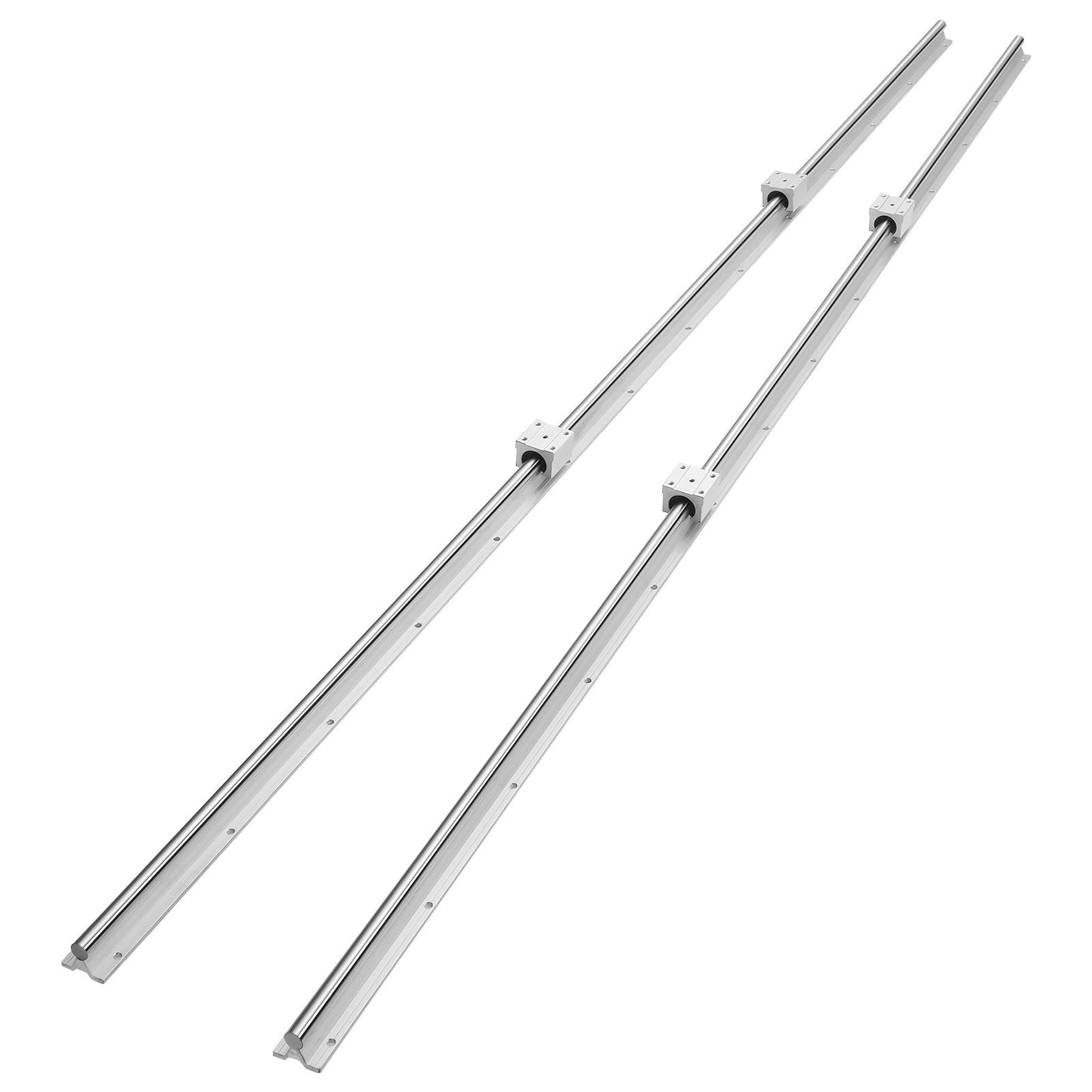 Linear Guide Rail Kit, SBR20 1.8m with Slide Blocks for CNC and DIY Projects