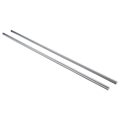 2PCS Linear Motion Rod, 20 mm x 1200 mm (0.79 x 47.24 in), SFC20 Carbon Steel Linear Rod Shaft, Anti Rust and High Precision, High Hardness Shaft, for Cutting Grinding Milling Drilling Machine