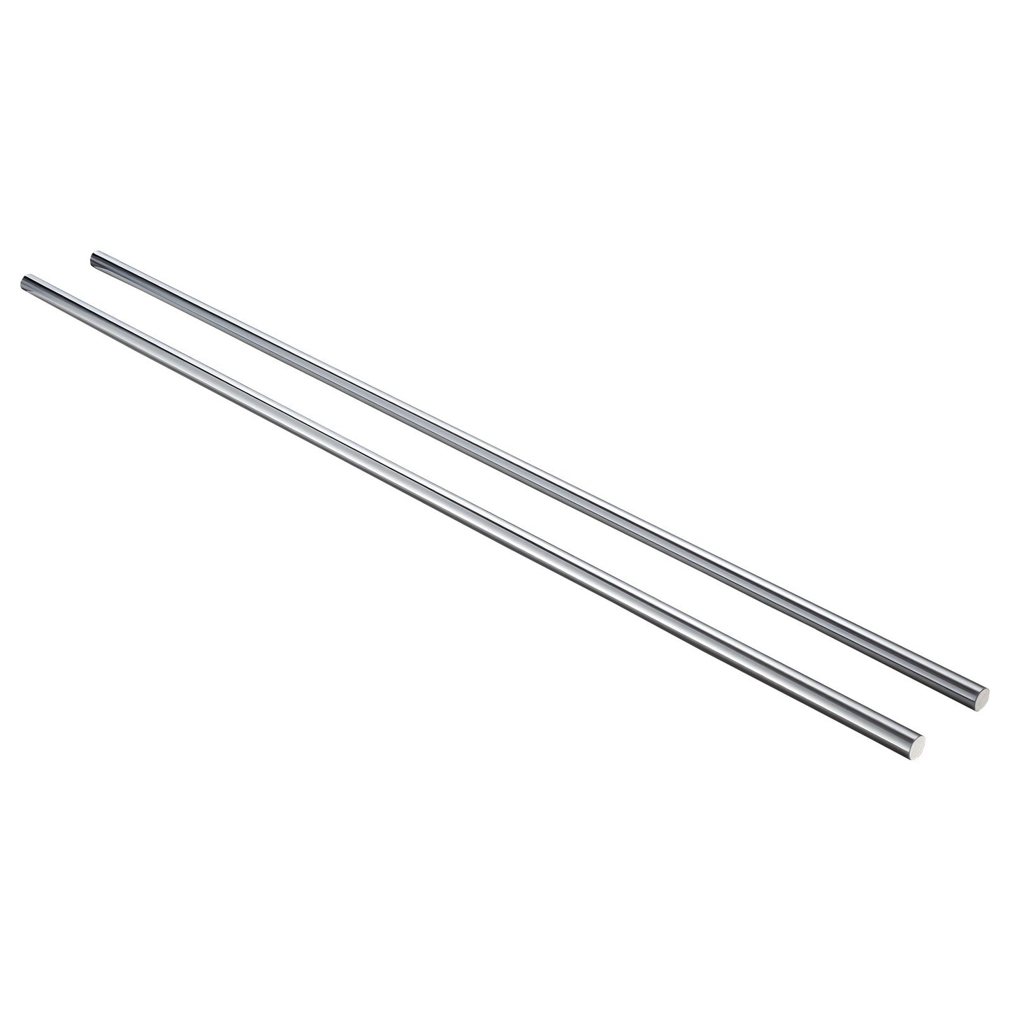 2PCS Linear Motion Rod, 20 mm x 1200 mm (0.79 x 47.24 in), SFC20 Carbon Steel Linear Rod Shaft, Anti Rust and High Precision, High Hardness Shaft, for Cutting Grinding Milling Drilling Machine