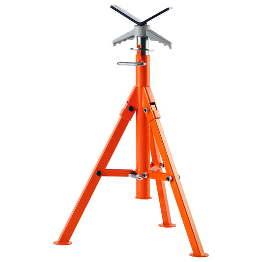 VEVOR Pipe Stand, 2500LBS Heavy Duty Pipe Jack Stands, 27.2"-52" Height Adjustable