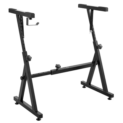 VEVOR Piano Keyboard Stand, Z Style, Heavy-Duty Digital Piano Music Stand, 250 lbs