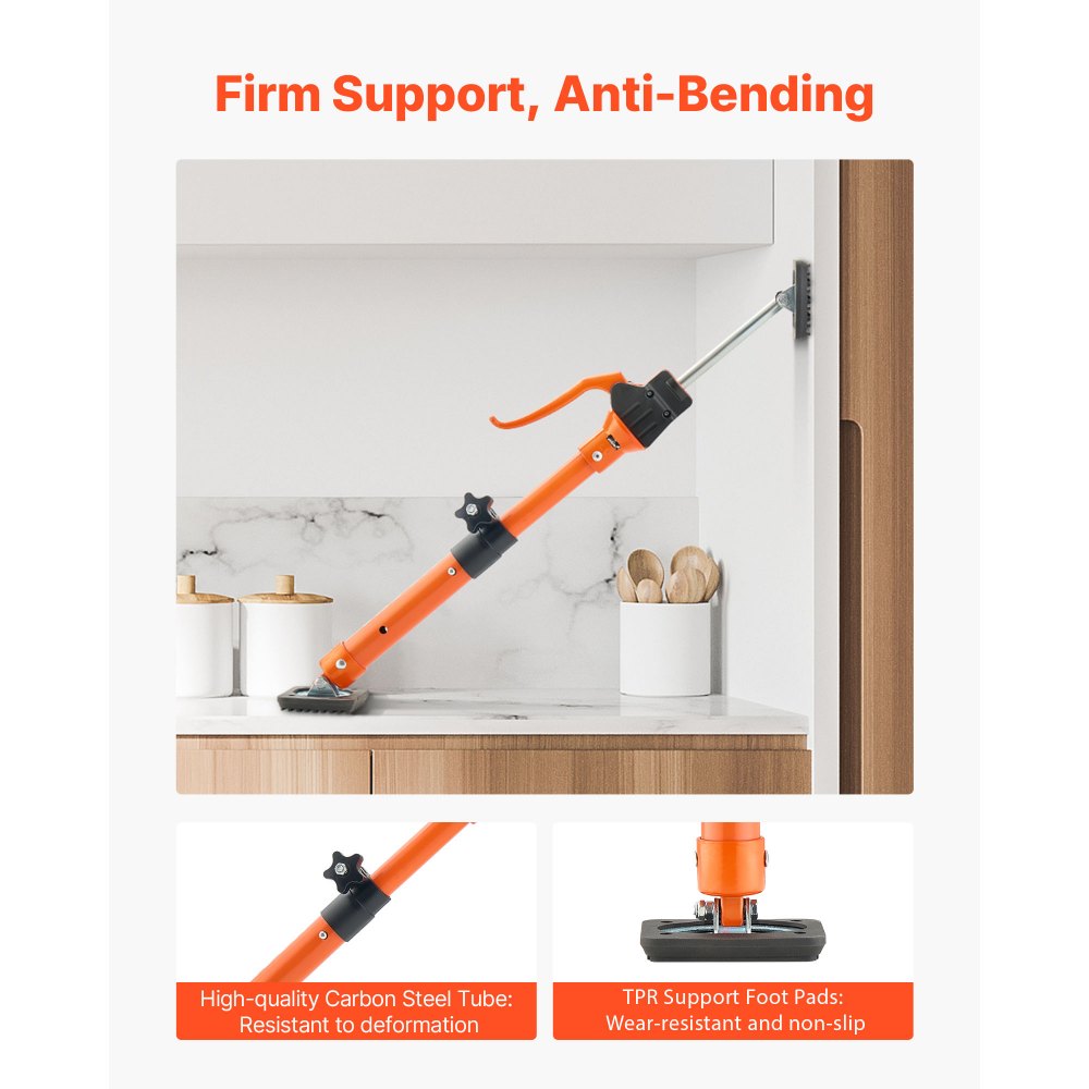 2Pcs Cabinet Jack Support Pole 40-60 cm Telescopic Quick Support Rod