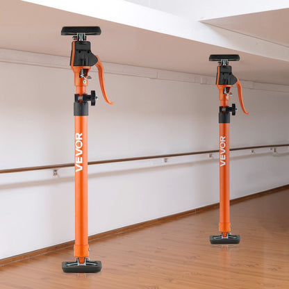 2Pcs Cabinet Jack Support Pole 64.5-115 cm Telescopic Quick Support Rod