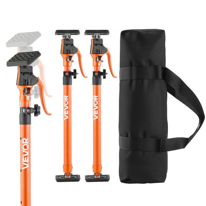 2Pcs Cabinet Jack Support Pole 64.5-115 cm Telescopic Quick Support Rod