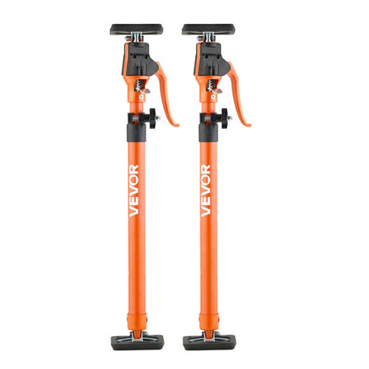 2Pcs Cabinet Jack Support Pole 64.5-115 cm Telescopic Quick Support Rod