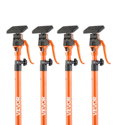 4Pcs Cabinet Jack Support Pole 125-291 cm Telescopic Quick Support Rod