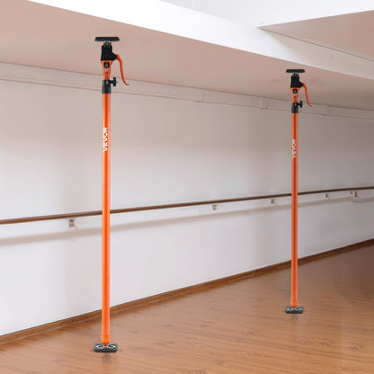 2Pcs Cabinet Jack Support Pole 125-291 cm Telescopic Quick Support Rod