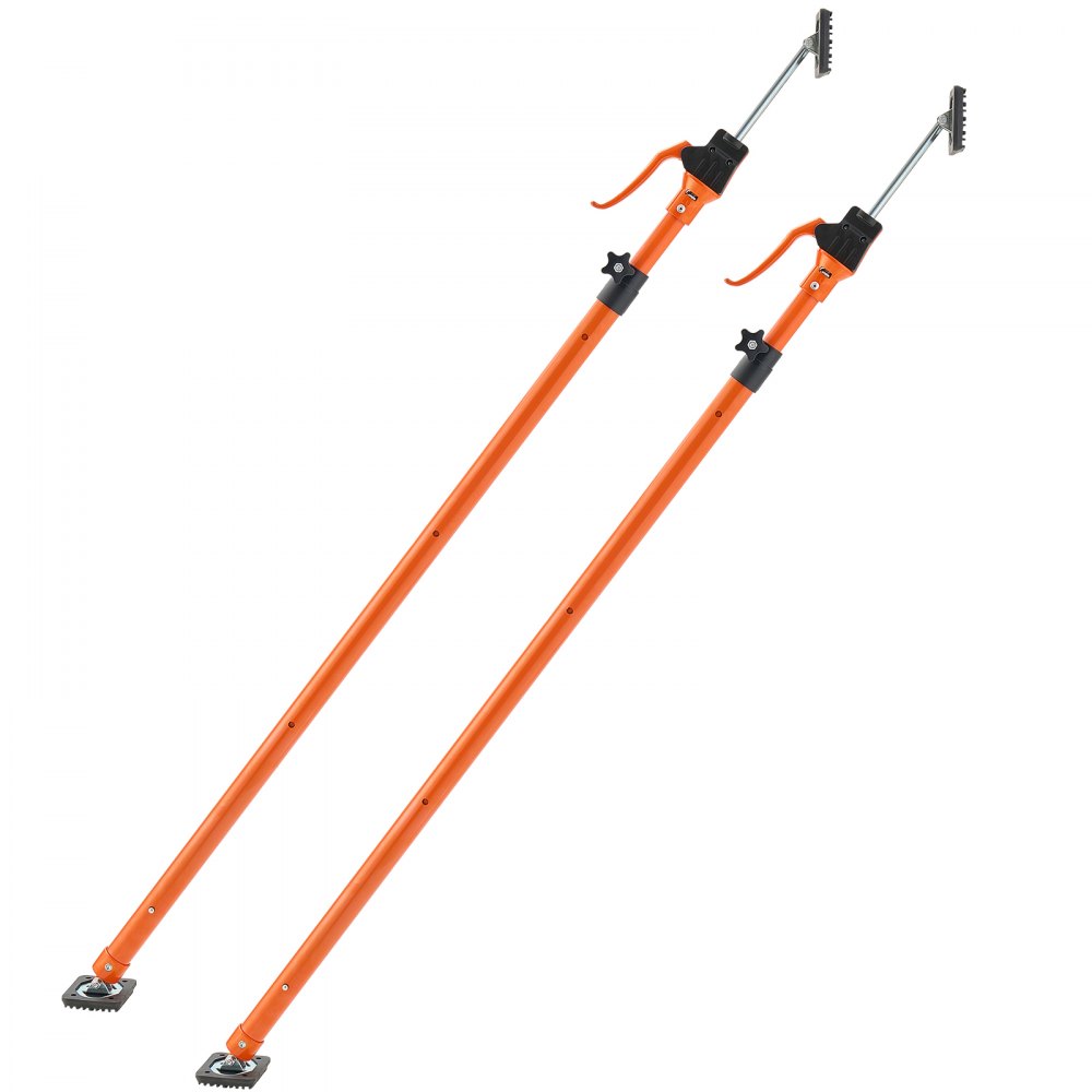 2Pcs Cabinet Jack Support Pole 125-291 cm Telescopic Quick Support Rod