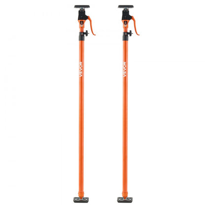 2Pcs Cabinet Jack Support Pole 125-291 cm Telescopic Quick Support Rod